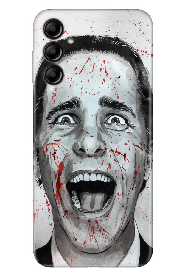 Samsung Galaxy S24 Fe Case S24-Fe Pattern Printed Silicone American Psycho