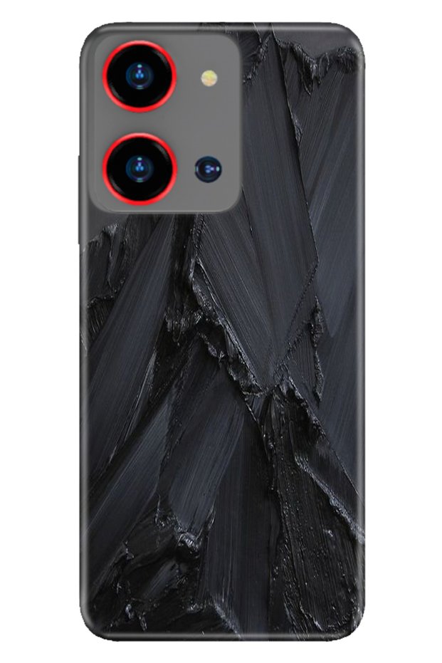 S19 Max Pro S Zoom Case Illustrated Printed Nano Silicone Black Concrete