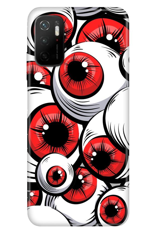 Xiaomi Redmi Note 11Se Case Silicone Tioserisi Eyes