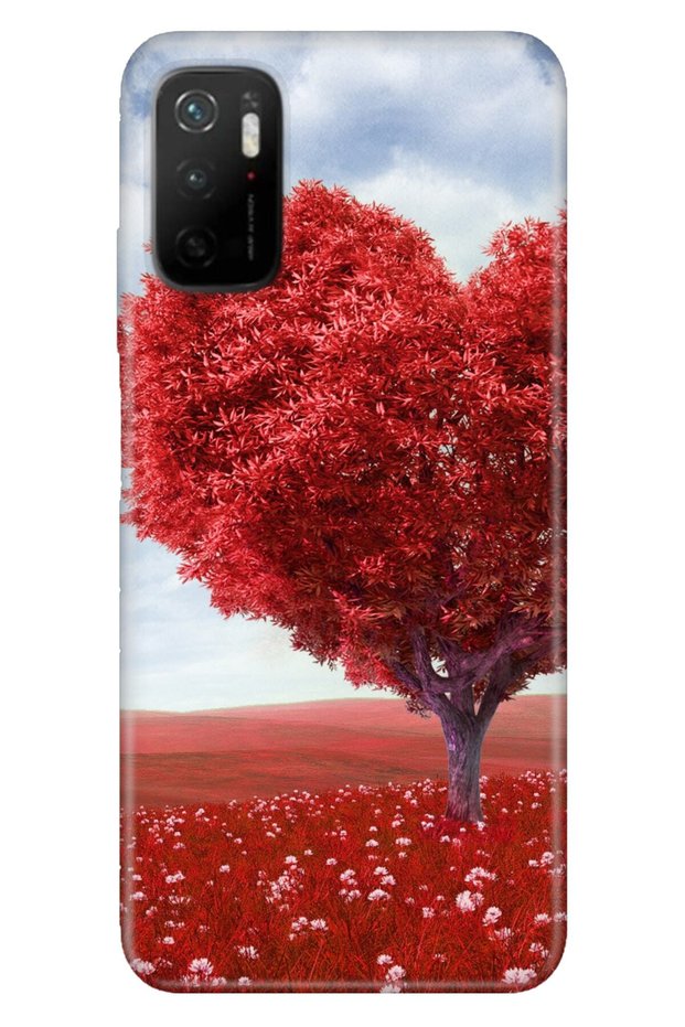Xiaomi Redmi Note 10 5g Case Silicone Tioserisi Heart Shadow