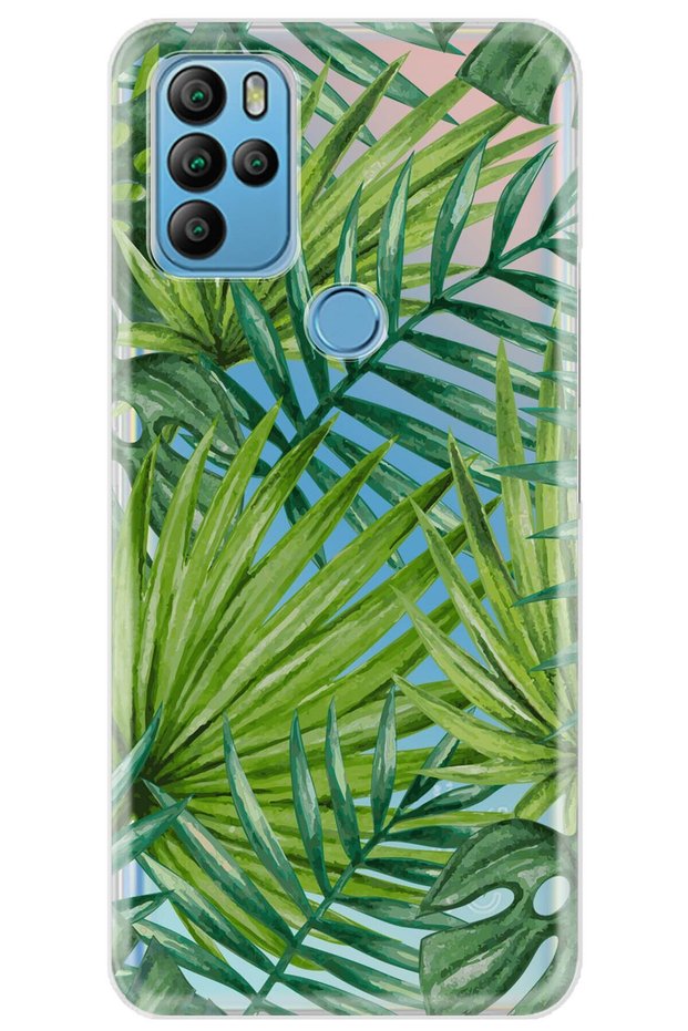 Gm 21 Pro Case 0.4mm Laser Cut Silicone Cover Palm