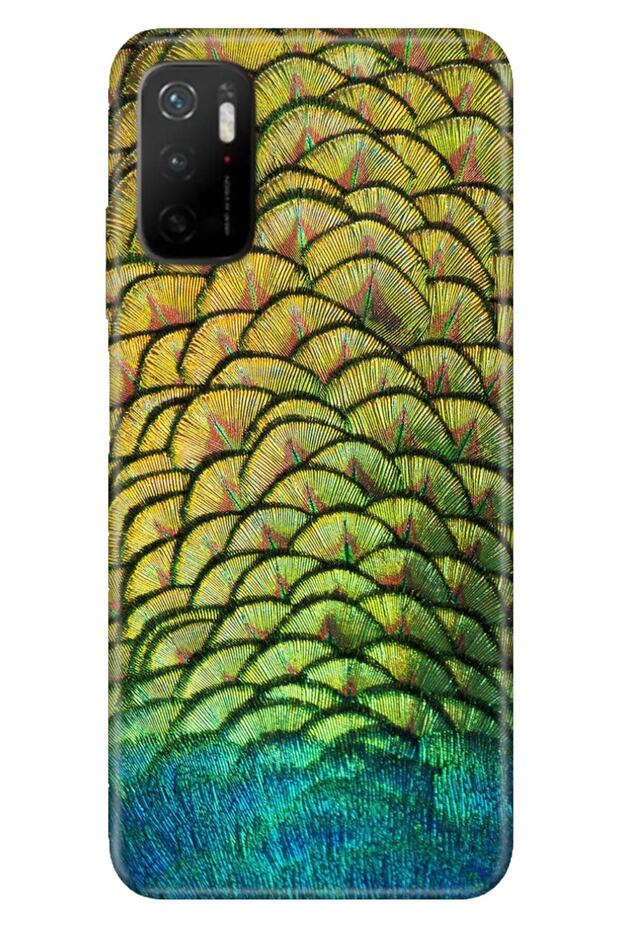 حافظة هاتف Xiaomi Redmi Note 11se مصنوعة من السيليكون Tioserisi Peacock