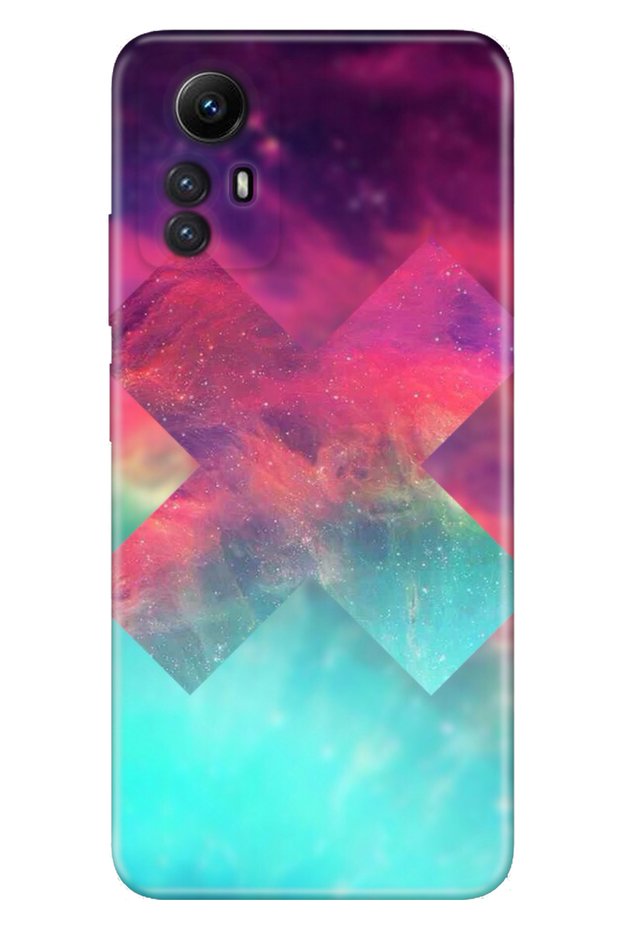 Xiaomi Redmi Note 12S Compatible Case Camera Protected Silicone Patterned Illustrated Cover Space Fun