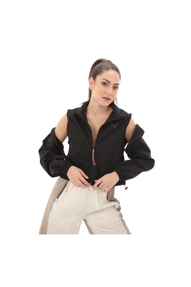 626641-01 Puma Dare To Modular Jacket Kadın Ceket Siyah - 5