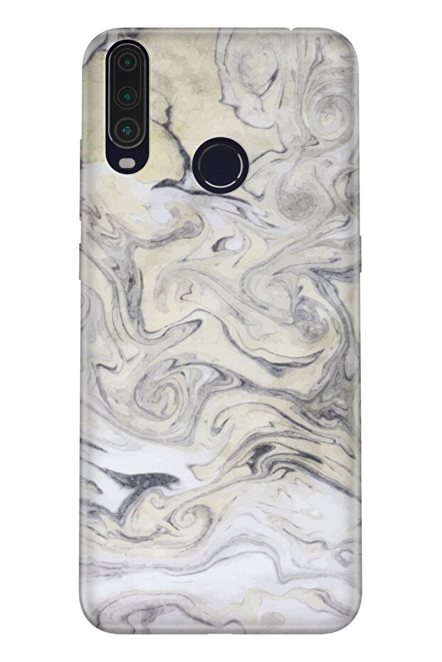 Gm 20 Pro Compatible Case 0.4mm Laser Cut Silicone Cover Villa Marble