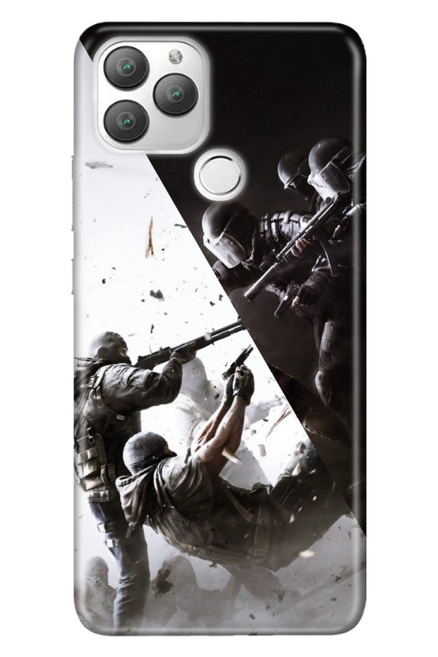 Gm 22 Plus Compatible Case 0.4mm Laser Cut Silicone Stock:War Legend