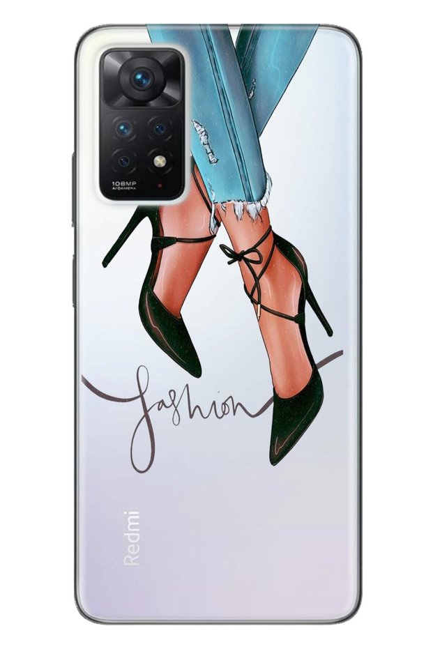 Xiaomi Redmi Note 11 Pro 5g Compatible Case 0.4mm Laser Cut Silicone Fashion