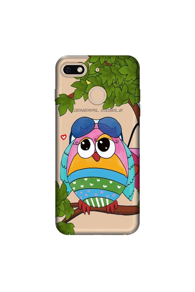 Gm 8 Go Case 0.4mm Laser Cut Silicone Cover Cool Owl