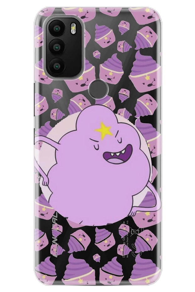 Gm 21 Plus Case 0.4mm Laser Cut Silicone Cover Ghost Cupcake Compatible