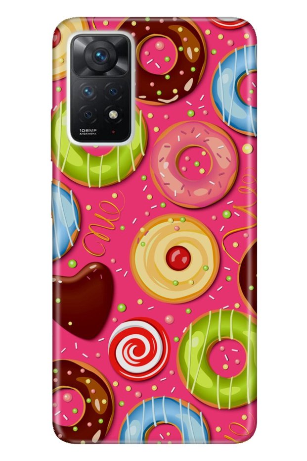 Xiaomi Redmi Note 11 Pro 5g Case 0.4mm Laser Cut Silicone Donut