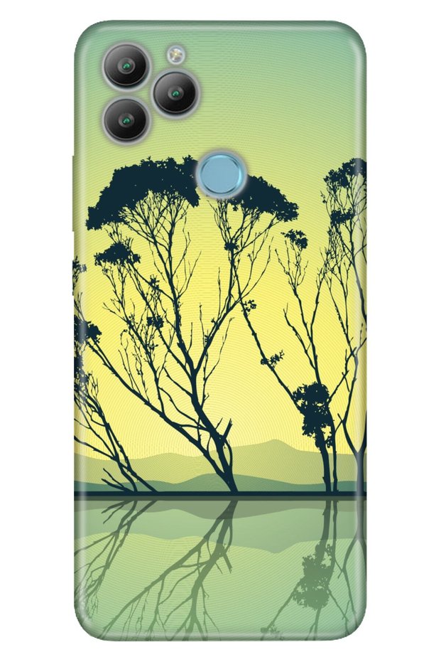 Gm 22 / Gm 22S Case 0.4mm Laser Cut Silicone Cover Sunset Amazon