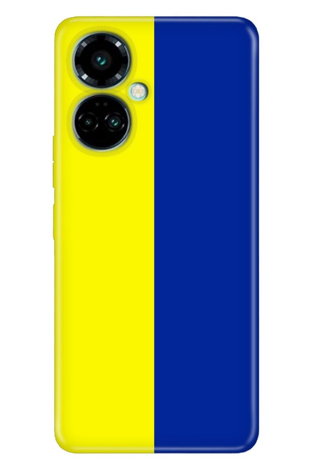 Case for Camon 19 Pro Modern Design Silicone Patterned Yellow Navy Blue Love