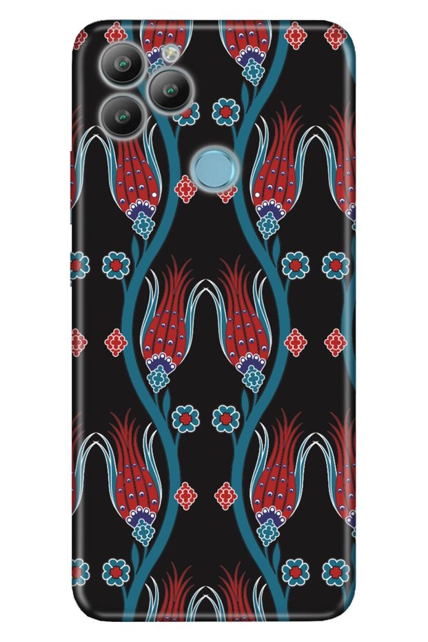 Gm 22 / Gm 22S Case 0.4mm Laser Cut Silicone Cover Ottoman Motif