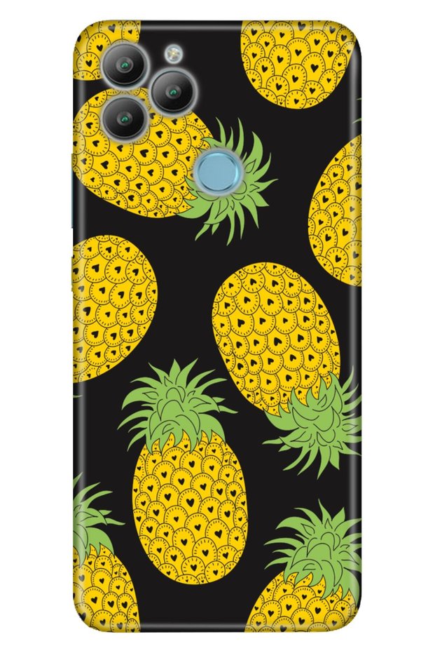 Gm 22 / Gm 22S Case 0.4mm Laser Cut Silicone Cover Pineapple