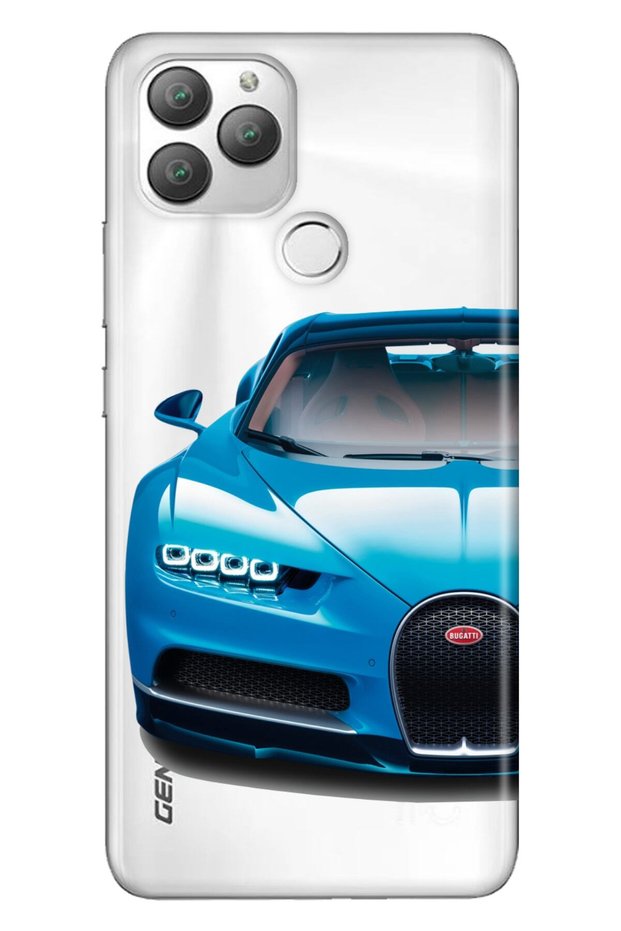 Gm 22 Plus Case 0.4mm Laser Cut Silicone Stock:Bugatti