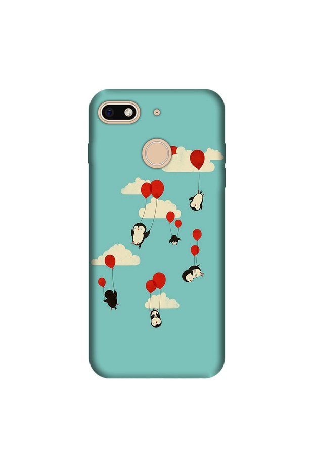 Gm 8 Go Compatible Case 0.4mm Laser Cut Silicone Cover Flying Penguins