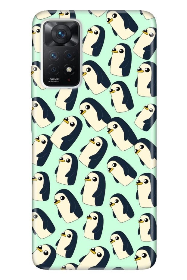 Xiaomi Redmi Note 11 Pro 5g Case 0.4mm Laser Cut Silicone Penguin Compatible