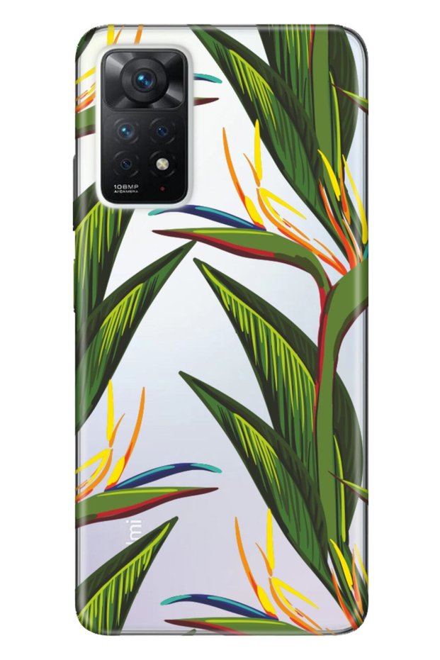 Xiaomi Redmi Note 11 Pro 5g Case 0.4mm Laser Cut Silicone Nature Compatible