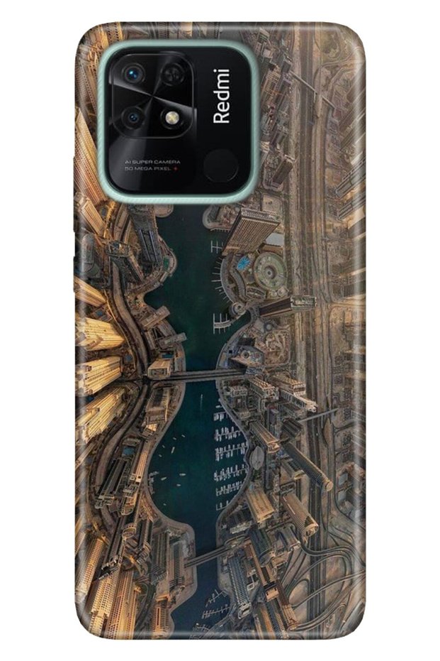 Xiaomi Redmi 10C Case Silicone Tioserisi Patterned Illustrated - Dubai