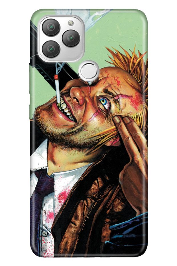 Gm 22 Plus Compatible Case 0.4mm Laser Cut Silicone Stock: Hellblazer