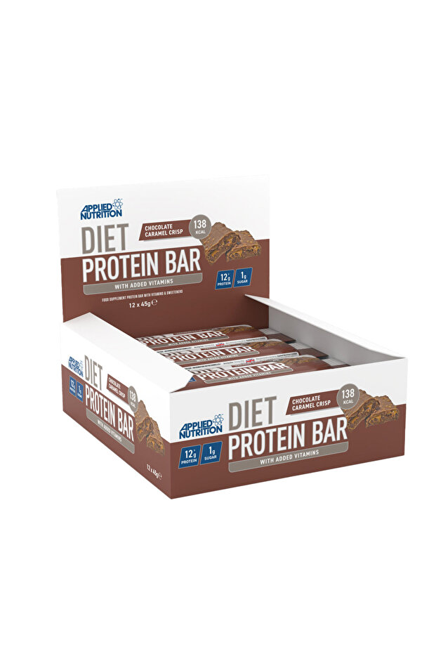 Diet Protein Bar, Chocolate Cream Crisp, Box of 12 Bars