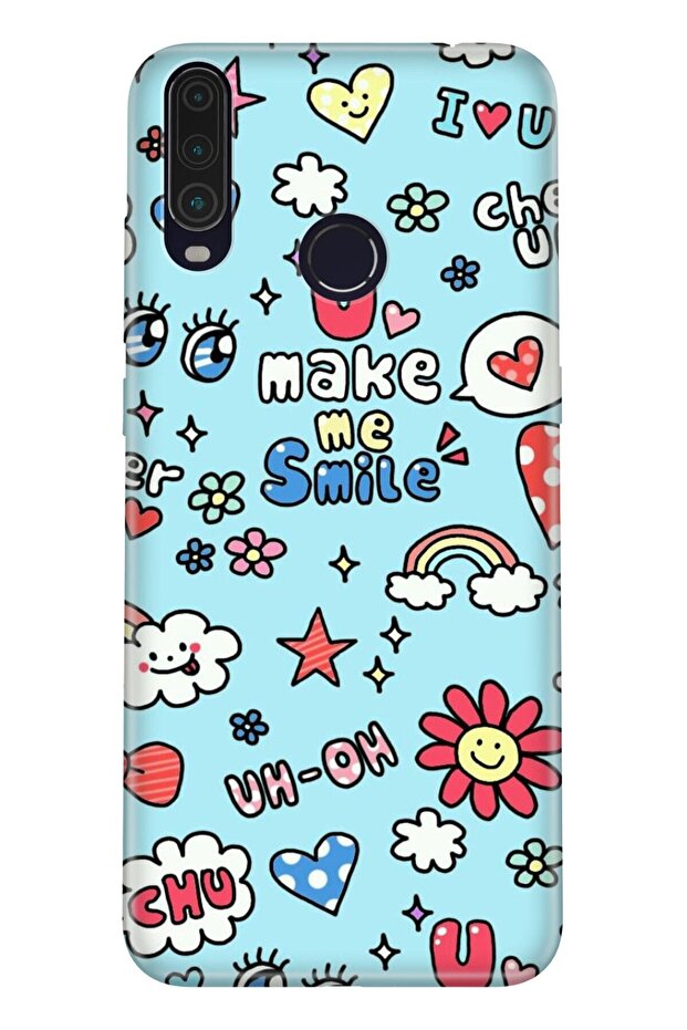 Gm 20 Pro Case 0.4mm Laser Cut Silicone Cover Smile