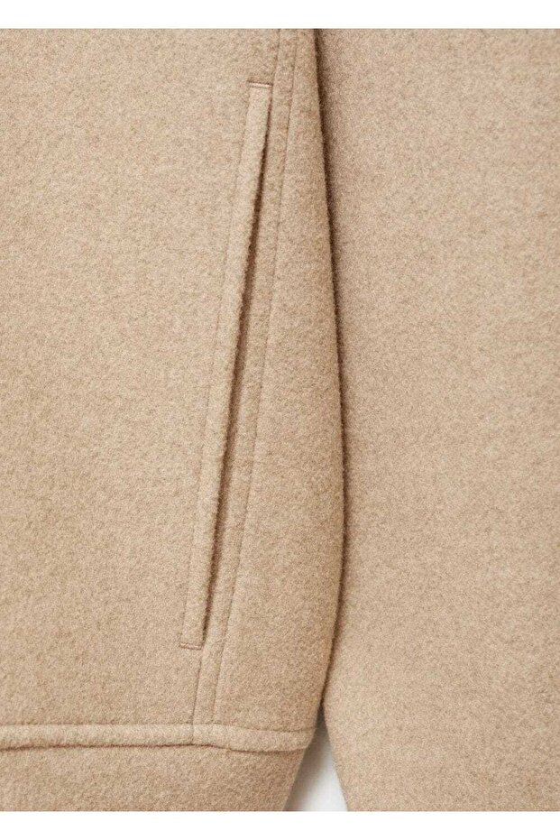 Regular kesim fermuarlı ceket - 5