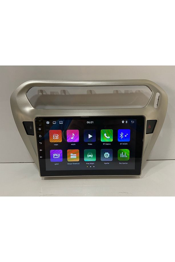 PEUGEOT 301-C-ELYSEE Uyumlu ANDROID MULTIMEDYA TEYP 4-64GB CARPLAY - 3
