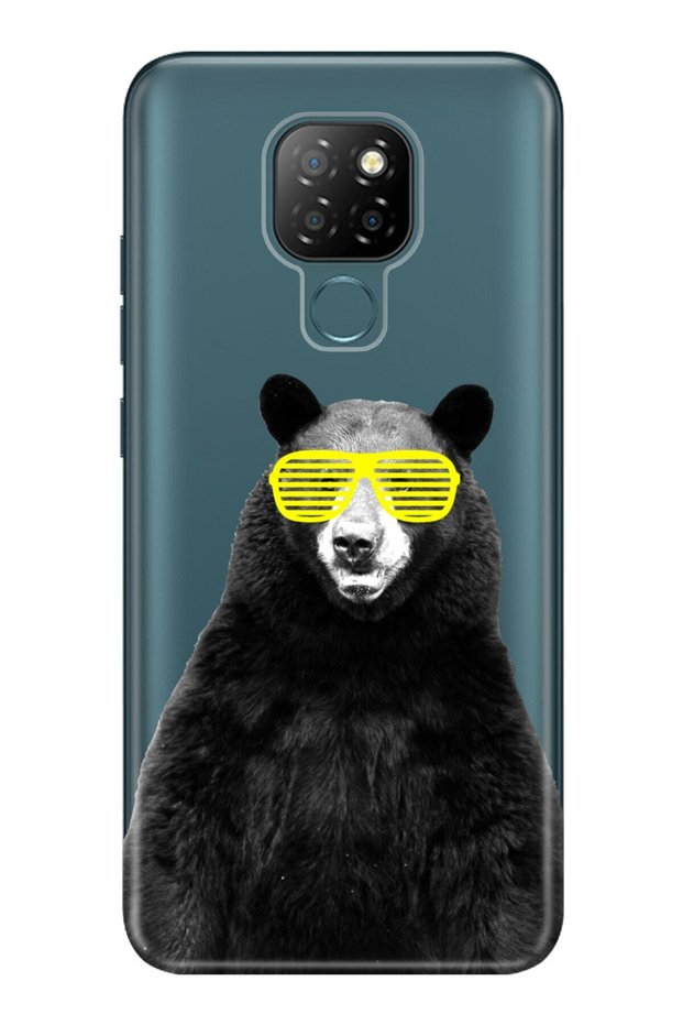 Gm 20 Compatible Case 0.4mm Laser Cut Silicone Cover Kanye Bear