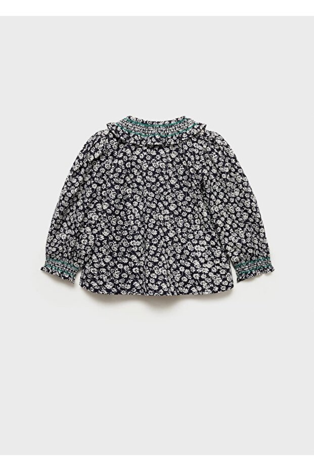 Bluse mit Blumenprint - 2