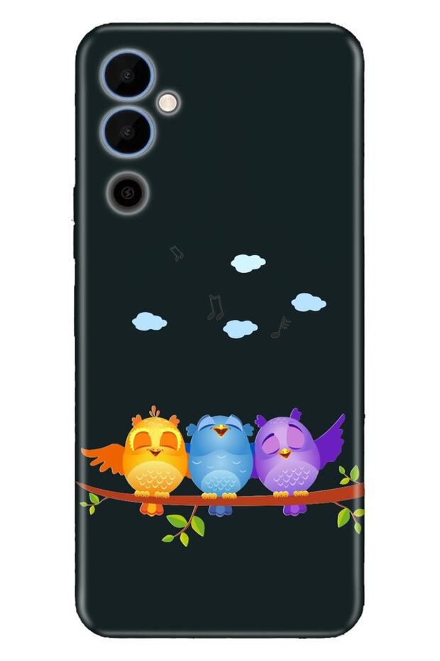 Pova Neo 2 Case Silicone Patterned Illustrated Uv Cover Birds