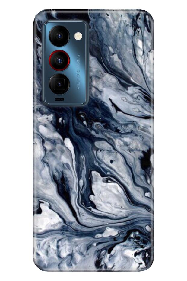Camon 18 Compatible Premier Case Silicone Moderna Patterned Marble Pattern