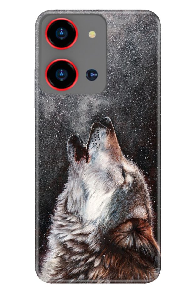 S19 Max Pro S Zoom Case Picture Printed Nano Silicone Wild Wolf