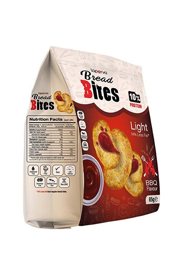 Bread Bites, 1 Piece, Barbecue,rich In Protein 10%, Baked Not Fried. - 1