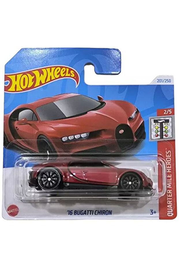 Bugatti Chiron - Kırmızı (1:64) - 1