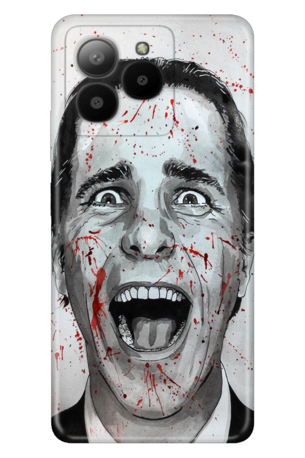 X7 Compatible Case Patterned Printed Silicone American Psycho