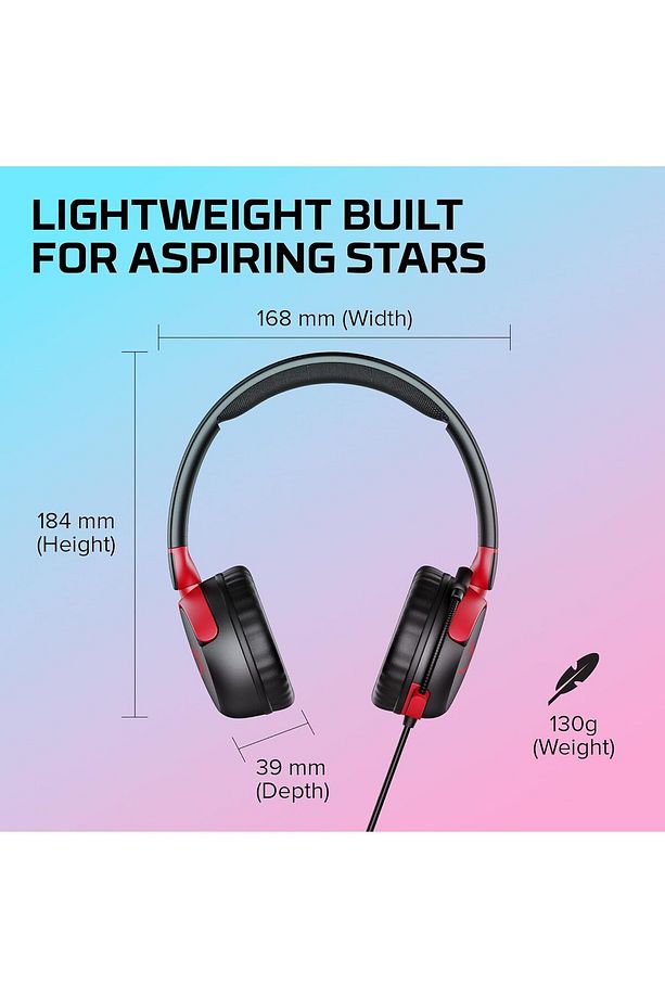 Cloud Mini Wireless Uyumlu Bluetooth Kulak Üstü Oyuncu Kulaklık Siyah - 7