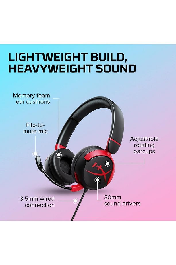 Cloud Mini Wireless Uyumlu Bluetooth Kulak Üstü Oyuncu Kulaklık Siyah - 8