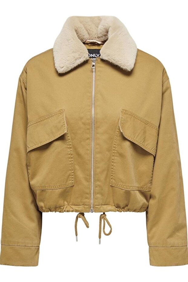 ONLVICS CANVAS PARKA JACKET OTW - 1