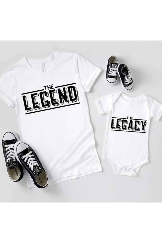 Father Son Legend Legacy Zibın Tshirt (Single Product Price, Add 2 Pieces to Cart to Create a Combination) - 1
