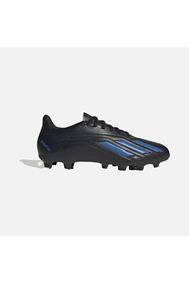 Men's Football Boots Black Blue Hp2510 Deportivo Ii Fxg