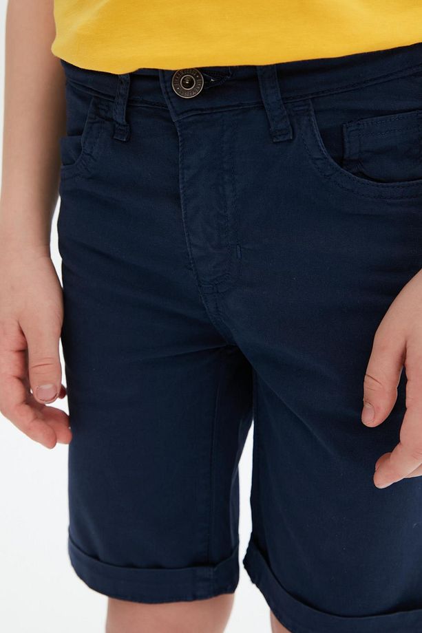 Bg Store Erkek Çocuk Lacivert Şort 23ss0bk1521 - 3