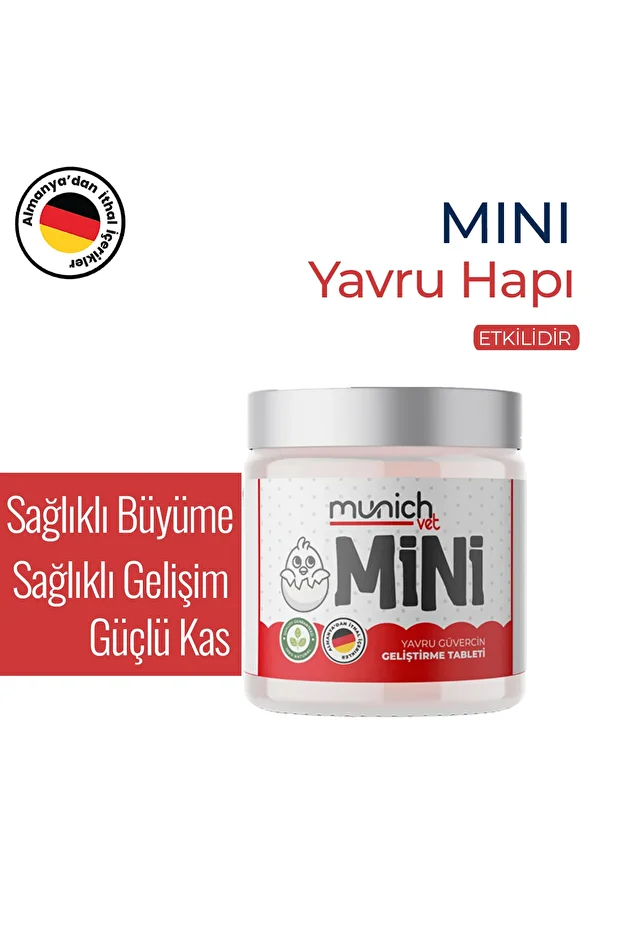Munich Vet Güvercin Yavru Ve Anaç Hapı 2 li Set Arı Polen li - Mini Kara Hap - 3