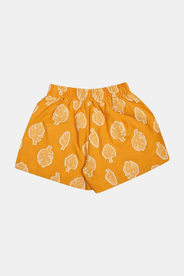 Bg Store Kız Çocuk Oranj Şort 23ss2tj4118 - 5