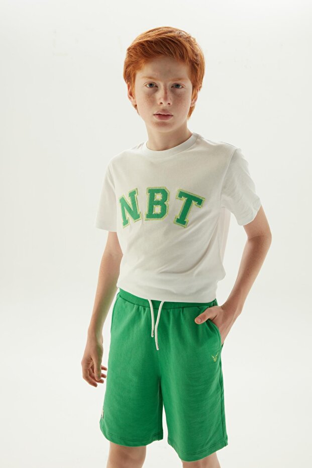 Bg Store Erkek Çocuk Yeşil Şort - 2