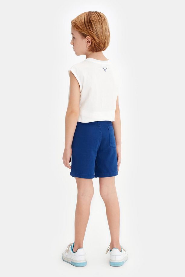 Bg Store Erkek Çocuk Lacivert Şort 23ss0nb3118 - 4