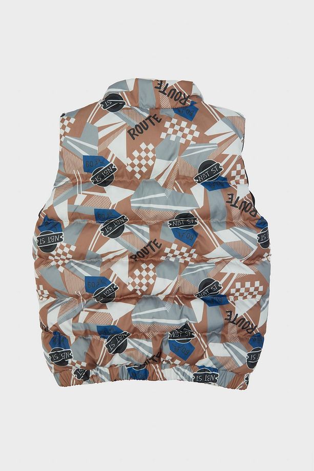 Bg Store Erkek Çocuk Desenli Yelek 23pfwnb3703 - 6