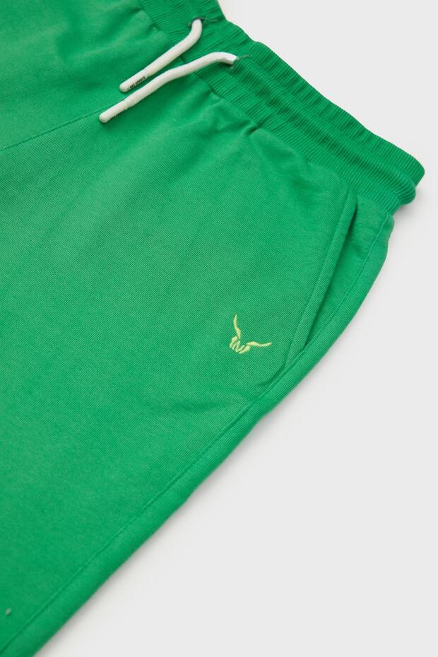 Bg Store Erkek Çocuk Yeşil Şort - 7
