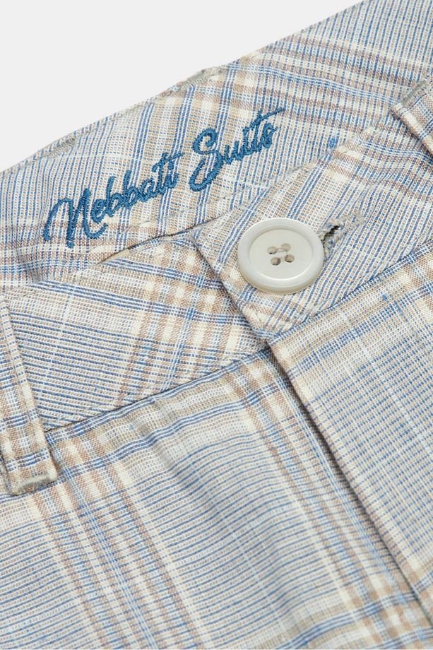 Bg Store Erkek Çocuk Ekose Şort 23ss0nb3121 - 7