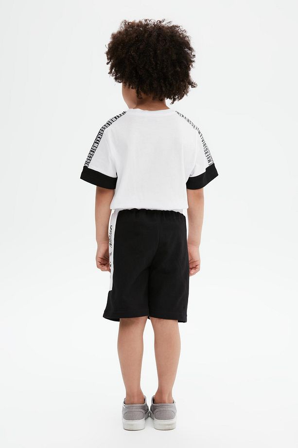 Bg Store Erkek Çocuk Siyah Şort 23ss0bk1548 - 4